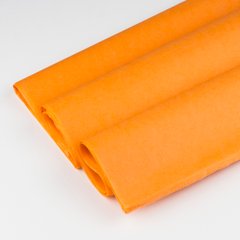 Папір тішью, світло-оранжевий, 50×75 см, 100 аркушів