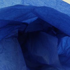 Бумага тишью синяя, 100 листов, 50×75 см