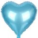 Фольгована куля "Серце блакитне", 45 см (18 дюймів)