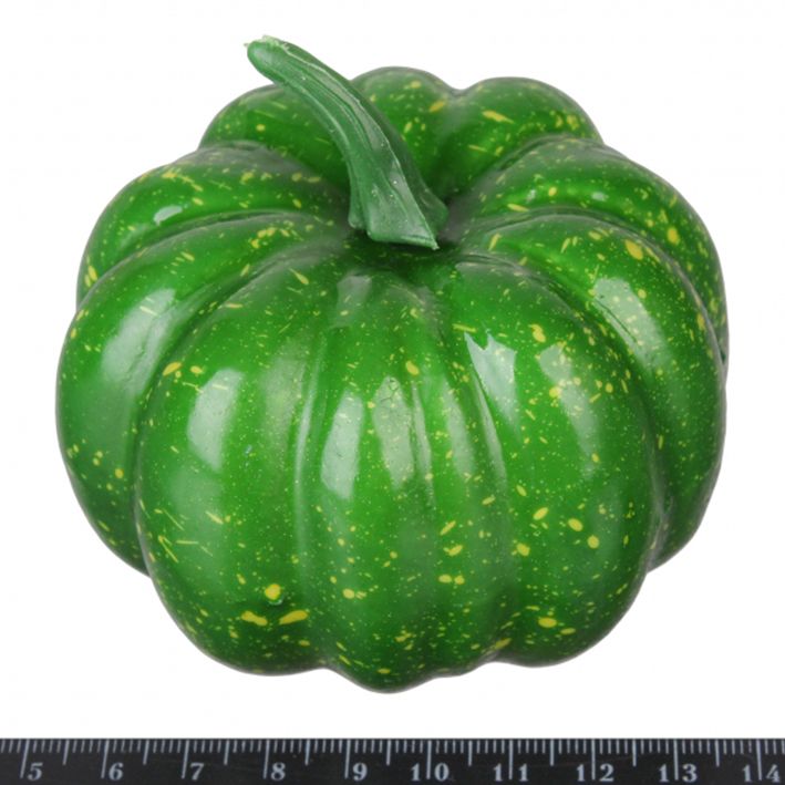 Гарбуз штучний зелений муляж, 8.5 см