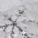 Юбка для елки "Снежинки серебрянные", 90 см