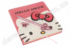 Набор блокнот и ручка "Hello Kitty" в коробке, 84 листа