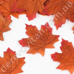 Листья осенние декоративные клен, бурые, 9.7 × 10 см, 100 шт.