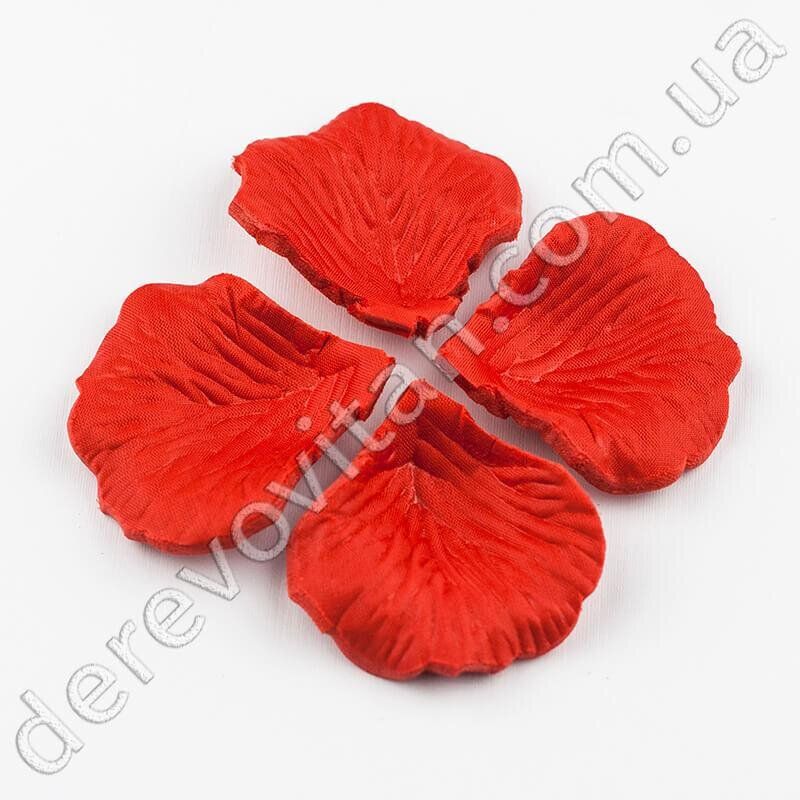 Пелюстки троянд декоративні, червоні, 50 г (~350 шт.)