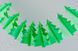 Гірлянда новорічна з тішью "Ялинка", довжина max 2.5 м