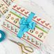 Папір для новорічних подарунків, "Пінгвіни", 15 аркушів 0.7&times;1&nbsp;м
