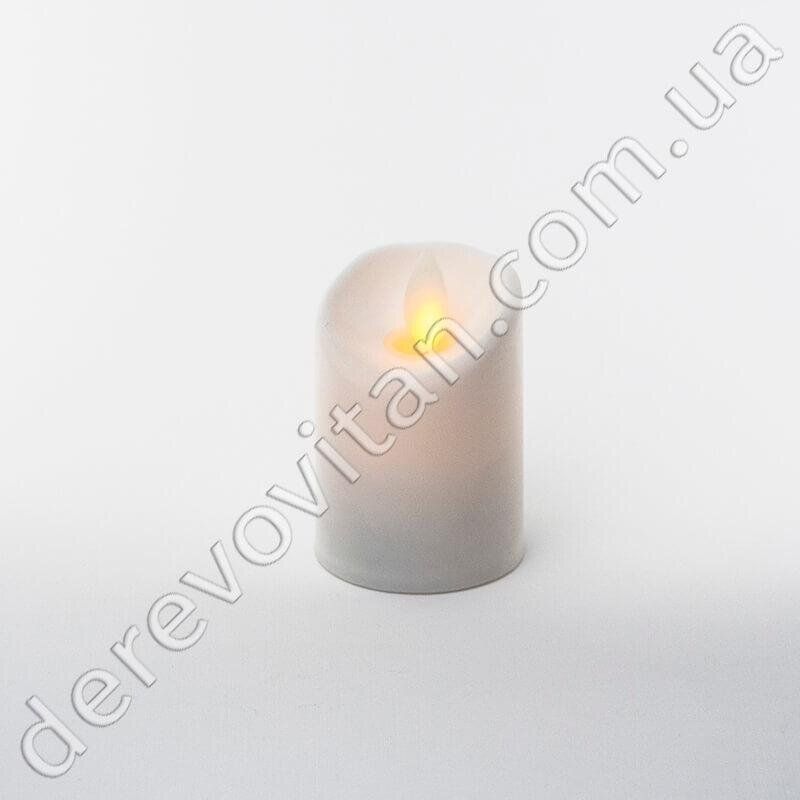 LED-свеча с эффектом пламени, теплый свет, 7 см