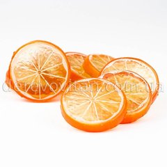 Декоративні часточки апельсина, 0.9×5 см, 25 шт.