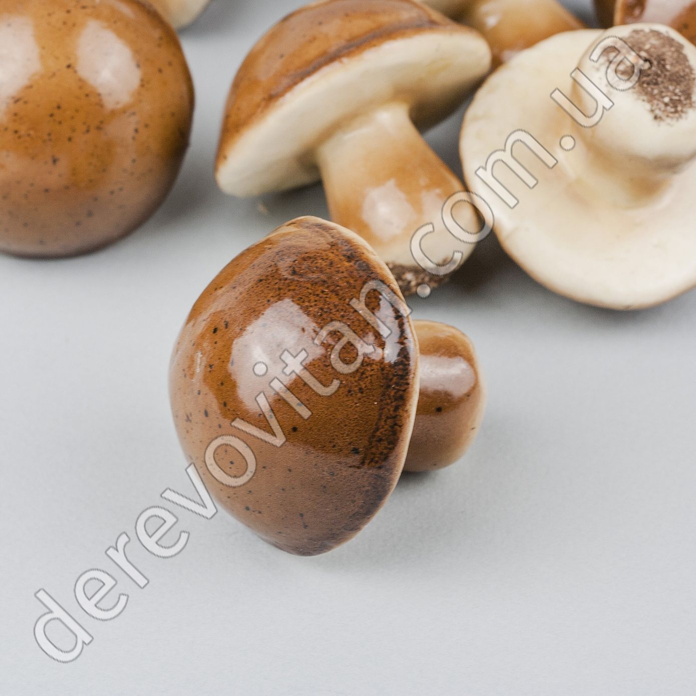 Декоративні гриби, ~7×7 см, 5 шт.