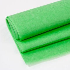 Папір тішью, зелений, 50×75 см, 100 аркушів
