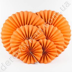 Набор подвесных вееров "Оранжевый", 6 штук
