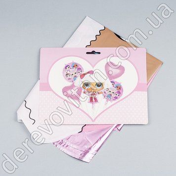 Набор воздушных шаров "Кукла LOL Diva/Дива", 5 шт. 50&times;57 см
