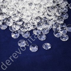 Акрилові кристали для декоративних ниток, 1.4 см, 500 г, (~1130 шт.)