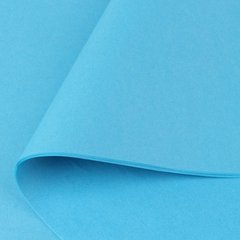 Цупкий папір тішью блакитний 28 г/м², 100 аркушів, 50×75 см