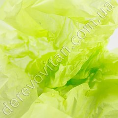 Бумага тишью салатовая, 50×75 см, 50 листов