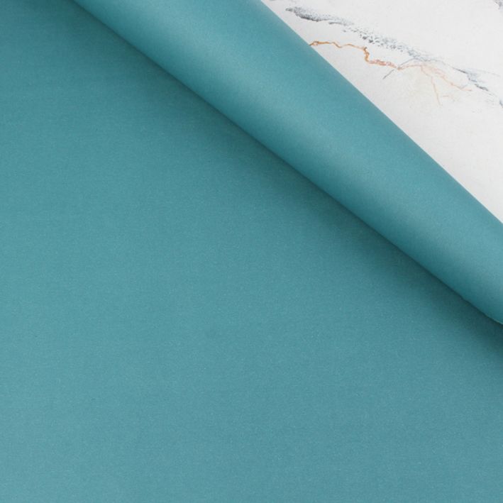 Крафт папір для подарунків кольору морської хвилі, 0.7×8 м рулон