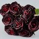 Букет искусственных роз, темно-красный, 8 шт., 38 см