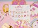 Гирлянда для девочки на Baby Shower "Baby Girl", розовая, 15×19 см×3 м