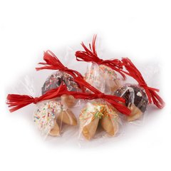 Печенье с предсказаниями «Дольче Вита», в шоколадной глазури, от 50 шт.