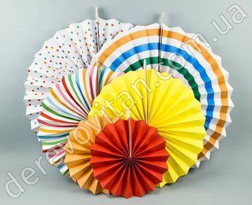 Набор подвесных вееров "Summer party", 6 штук