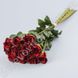 Букет штучних троянд, червоний, 12 шт., 43 см