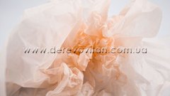 Бумага тишью, персиковая, 50×75 см, 50 листов