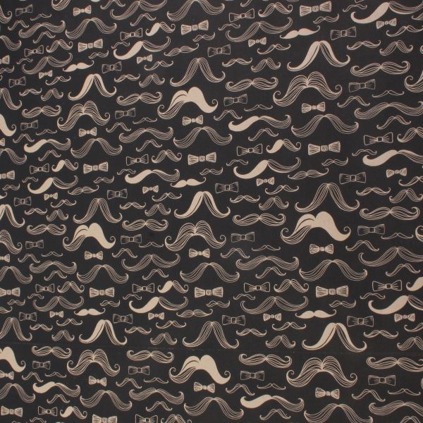 Подарунковий крафт папір "Мустаж", 0.7&times;8 м