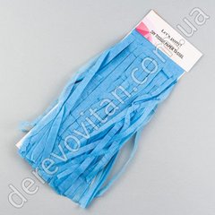 Кисточка для тассел-гирлянды, голубая, 5 шт., 35 см