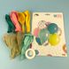 Воздушные шарики "Макарун и прозрачные" с конфетти, 12 шт. 30 см 12"