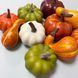 Искусственные мини-тыквы, микс 10 шт., 5.5-8 см
