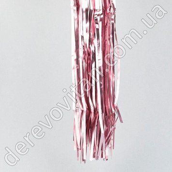 Шторка из фольги для кэнди-бара, розовая, 100&times;300 см