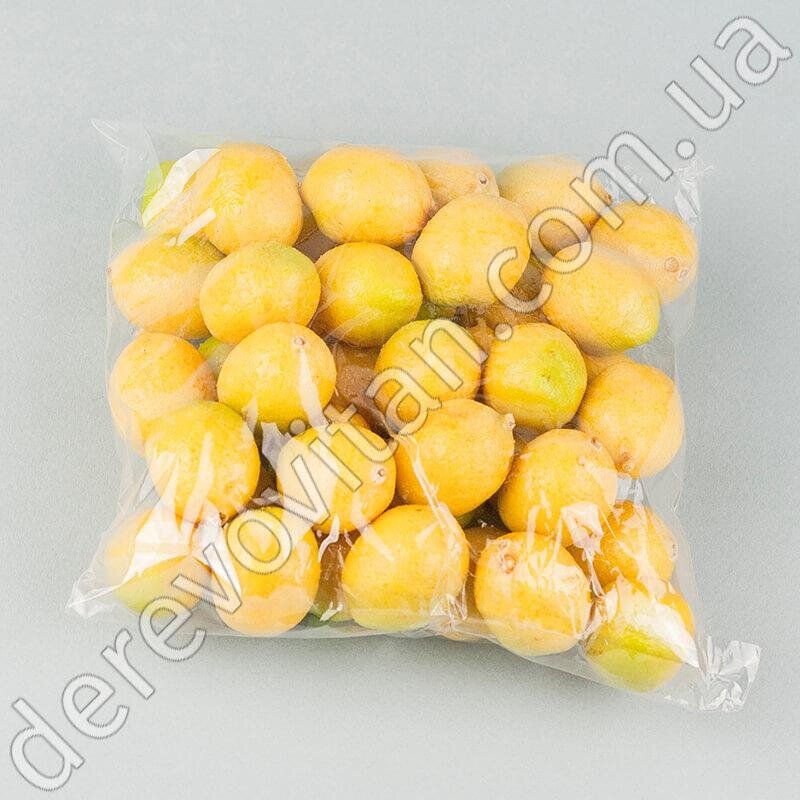 Лимони штучні, 2.5×3.5 см, 40 шт.