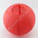 Бумажный фонарик шар, красный, 35 см