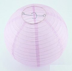 Бумажный подвесной фонарик, лавандовый/сиреневый, 35 см