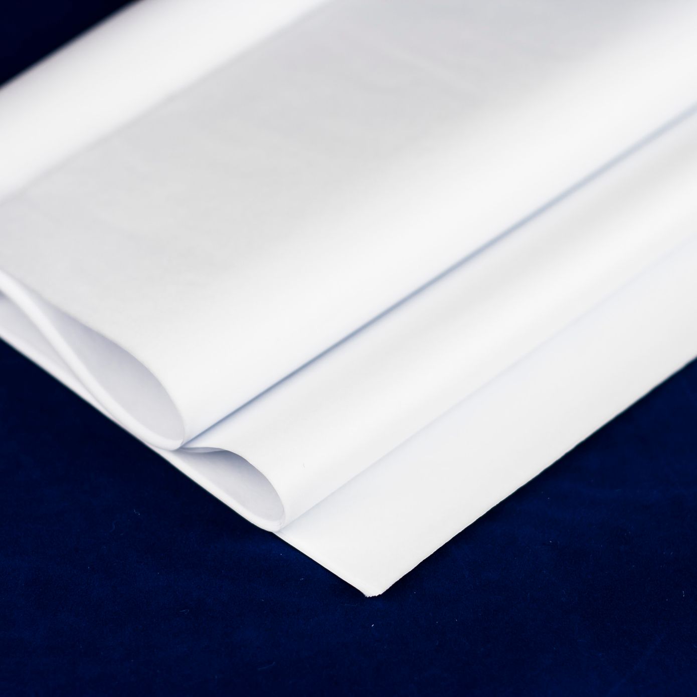 Папір тішью білий, 200 аркушів, 50×75 см