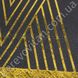Праздничные салфетки, черные с золотым принтом, 20 шт., 16.5×16.5 см (33 см)
