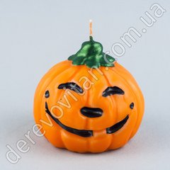 Свеча "Веселая тыква" на Хэллоуин, 8.5×9 см