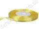 Стрічка атласна жовта 15, 0.7 см×23 м