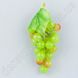 Гроздь винограда декоративная, зеленая, 7×13 см