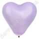 Воздушные шары "Сердце" латексные, сиреневые, 30 см 12", 98-100 шт. 