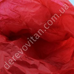 Бумага тишью красная, 50×70 см, 38-40 листов/упаковка