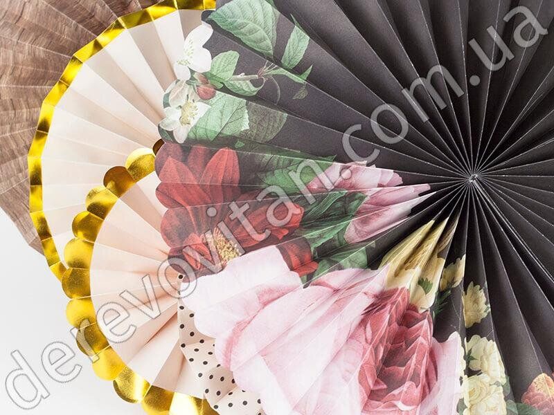Гармошки підвісні паперові, набір "Фламенко", 8 штук