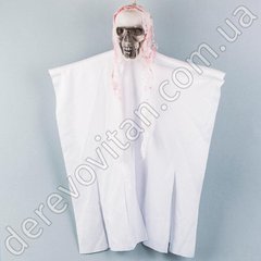 Декор-подвеска на Хэллоуин "Привидение в платье", пластик+ткань, 26×55 см