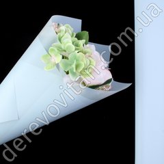 Калька для квітів в рулоні, небесно-блакитна, 0.6×8 м, код 028
