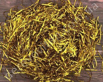 Наповнювач для коробок фольгований, золото, 30 г