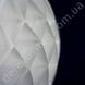 Підвісна паперова куля-соти, біла, 30 см