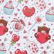 Подарунковий папір "Sweet heart" 15 аркушів 59&times;84 см, рулон