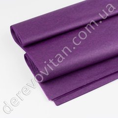 Бумага тишью, фиолетовая, 50×75 см, 50 листов