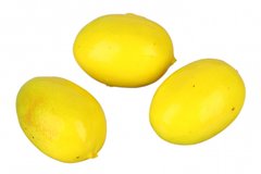 Лимони штучні, 2.5×4 см, 100 шт.