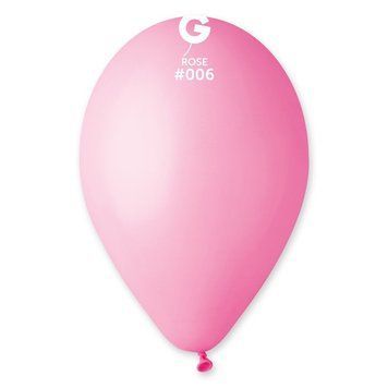 Латексні кулі Gemar Rose рожеві 006 G90 10" 26 см, 100 шт.
